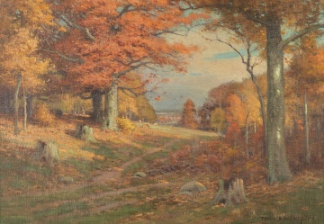 Frank Barney (American, 1862-1954) Landscape